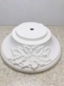 Vintage Blank Ceramic Christmas Tree Base Only - Picture 1 of 4