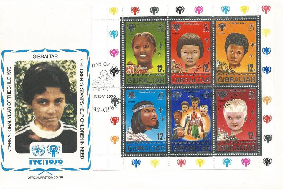 FDC International year of the GIBRALTAR 1979 - Image 1 of 1