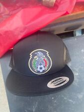 Mexico national team soccer  hat snackback adjustable color black new