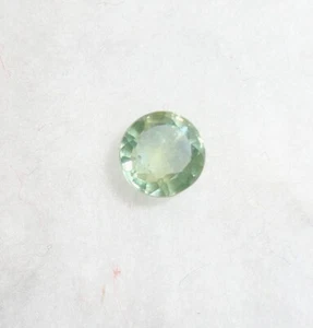 A Round 0.45 Ct Untreated Montana Sapphire 4.2 mm Great Gemstone - Picture 1 of 1