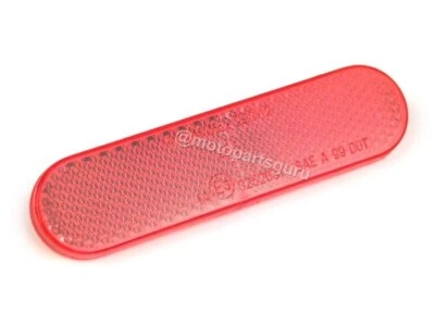 582058 OEM Rear Red Reflector Aprilia Derbi Piaggio Fly BV X9 Vespa 946 GTS GTV - Image 1 of 4