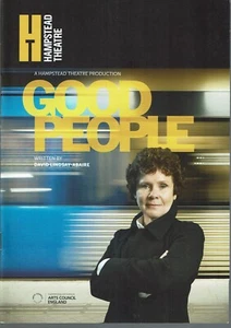 Programa de teatro Good People firmado a mano por Imelda Staunton y elenco - Imagen 1 de 3