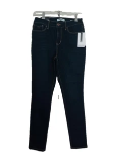 Nine West Women's Skinny High Rise Dark Blue Jeans Pants Size 4 NWT - Picture 1 of 9