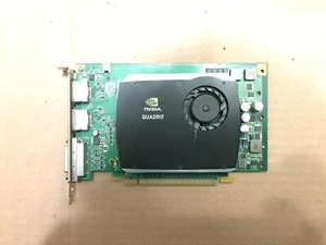 LOT OF 2 DELL NVIDIA QUADRO FX 580 0R784K 512MB GPU GRAPHICS CARD IBT-5(3) - Picture 1 of 6