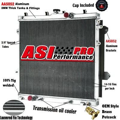 Aluminum Radiator For 10-22 2012 Toyota 4Runner Limited SR5 TRD Venture 4.0L V6 - Image 1 of 4