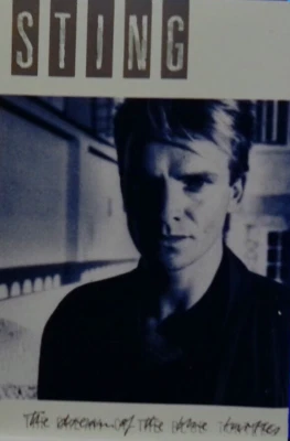STING--THE DREAM OF THE BLUE TURTLES, USED AUDIO CASSETTE, PASSED OUR PLAY TEST Foto 1 de 3