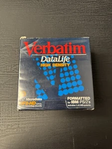 Verbatim Data Life Formatted IBM MF 2HD Floppy Discs 1.44MB 10 Pack NEW  Sealed - Picture 1 of 7
