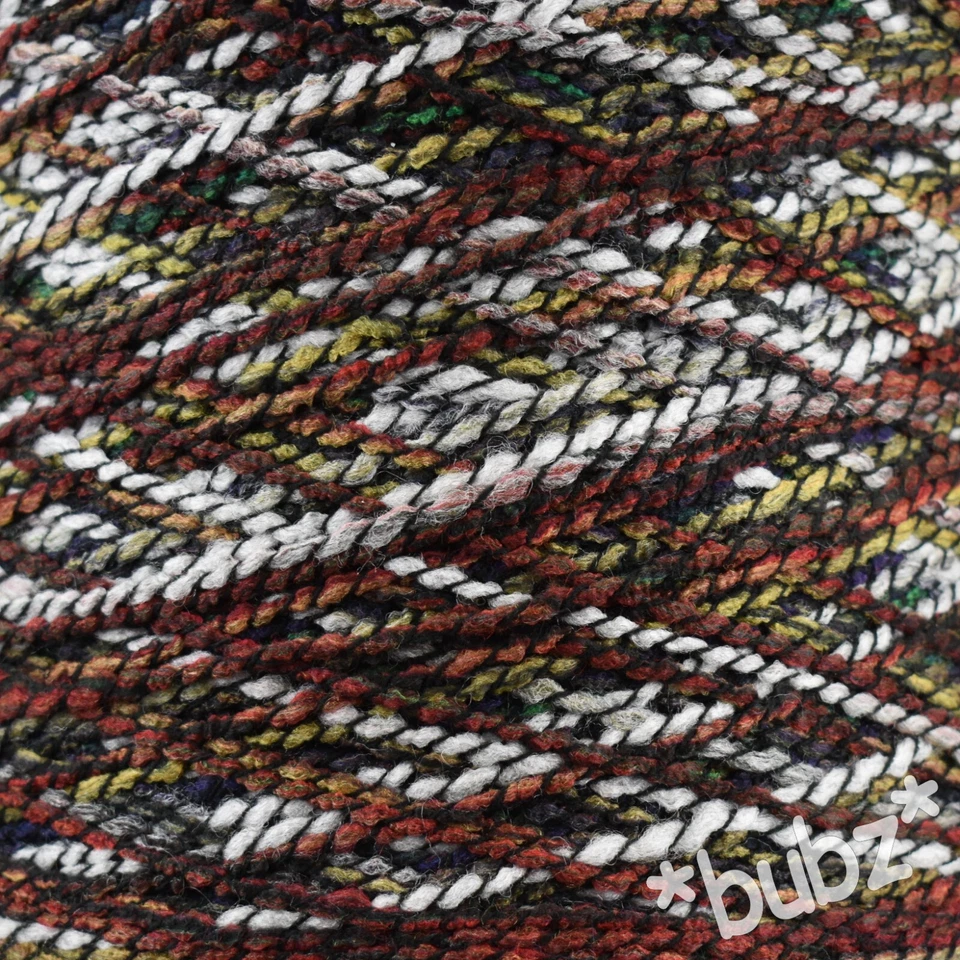 SUPER SOFT WOOL BLEND YARN DOUBLE KNITTING 450g CONE BLACK WHITE MULTICOLOR - Image 1 of 1