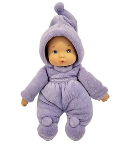 Madame Alexander My First Baby Lavender Doll 2018 Plush Body Vinyl Face Hands 8” - Picture 1 of 10