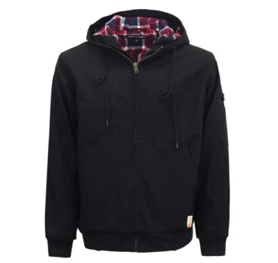 BOCOMAL FR Sudaderas con Capucha Chaqueta Pesada Flame CAT 3 Talla XL Negro NFPA Forrado Interior Foto 1 de 4