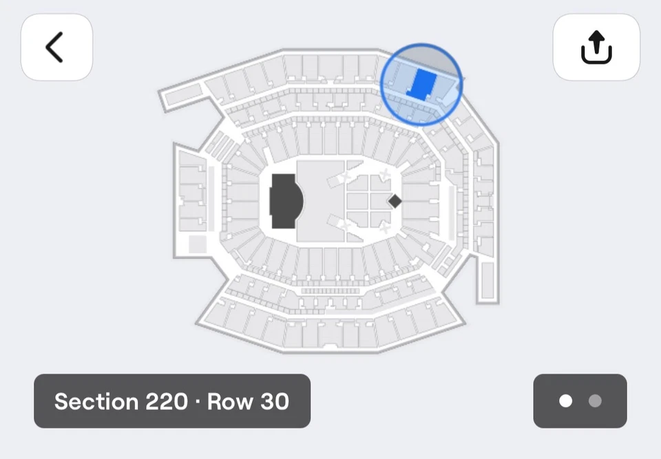 zach bryan tickets GA 8/6  - Image 1 of 3