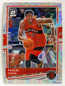 2020-21 Donruss Optic Pascal Siakam Card #103 Silver Wave Prizm Toronto Raptors - Picture 1 of 2