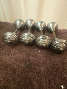 Vintage Metall Türklinken poliert und lackiert - Bild 1 von 2