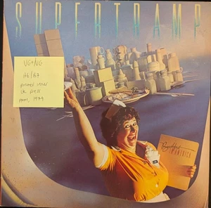 Supertramp Breakfast in America Vinyl Record VG+/VG AMLK63708 1979 - Picture 1 of 2