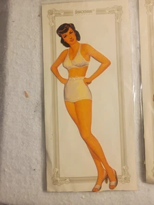 New Vintage Shackman Paperdoll Ana Gardner, Bette Davis, and Betty Grable - Picture 1 of 6