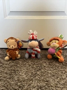 Eeyore, Tigger, Winnie the Pooh, Disney Fisher Price Holiday Sweeties Baby 5" - Picture 1 of 7