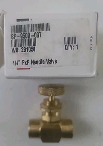 Generatore SP-9509-007 Valvola ad ago FxF 1/4 di pollice / WO:291050 - Foto 1 di 4