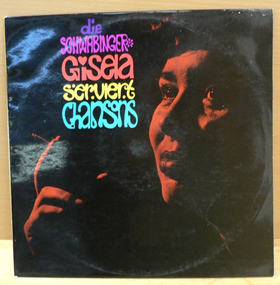 GISELA JONAS: Die Schwabinger Gisela serviert Chansons, Best of Gisela, LP ?1968 - Bild 1 von 4
