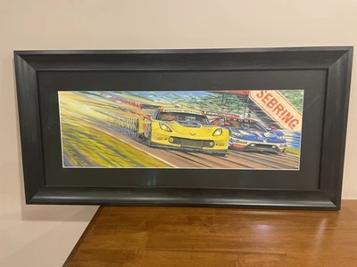 Roger Warrick Sebring Juego de 12 Horas de Pinturas Originales, Juego de Impresiones y Programa Foto 1 de 4