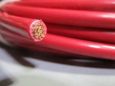 50 ft 6 AWG Copper THHN THWN-2 Stranded Wire 600V - Image 1 of 3