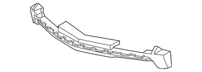 Amortiguador de energía fascia parachoques delantero genuino GM 23386456 Foto 1 de 3