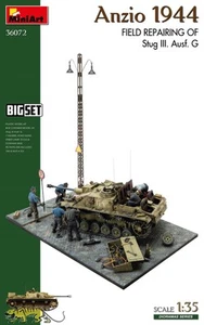 MiniArt 36072 Anzio 1944 - StuG III Ausf. Reparación de campo - Juego grande - 1:35 - Imagen 1 de 1