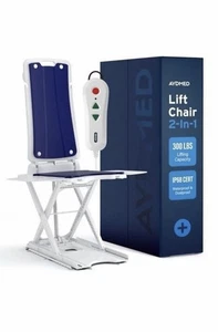 Silla Elevadora 2 en 1 AYDMED | Portátil Inalámbrico Recargable Eléctrico Piso y Baño - Imagen 1 de 11