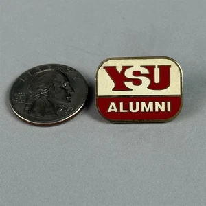 YSU Youngstown State University Alumni Enamel Gold Tone Pin Pinback #54678 - Picture 1 of 2