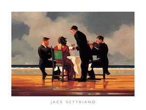 Jack Vettriano Elegy For A Dead Admiral Open Edition 26.25x18 - Picture 1 of 1