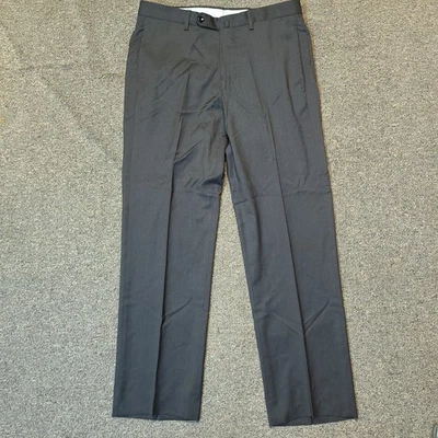 Incotex Dress Pants 34x30 Actual Size Wool Gray - Image 1 of 4