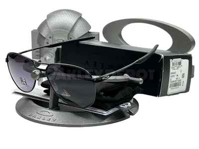 ✅🕶️ OAKLEY CONTRAIL 004147 SATIN BLACK/PRIZM GREY GRADIENT SUNGLASSES (50) - Image 1 of 4