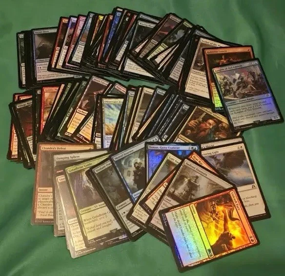 150 MTG Assorted Foils Common and Uncommon Magic The Gathering - Image 1 of 1
