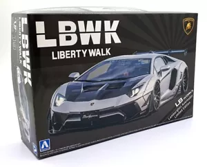 Aoshima 1/24 Scale Unbuilt Kit 059937 - Lamborghini Aventador LE #44 - Picture 1 of 6