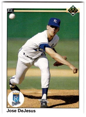 Jose DeJesus 1990 Upper Deck #255 Kansas City Royals - Image 1 of 2