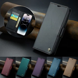 CaseMe-023 For Xiaomi Mi 13 14 Redmi Note 9s 10 Flip PU Leather Case Skins Cover - Picture 1 of 24