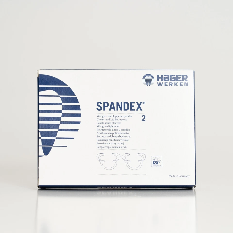 Hager Werken Spandex 2 Stück Wangen und Lippenexpander REF 605454 Dental