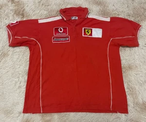 Vintage 90s Ferrari Formula 1 shirt, Size L - XL. Measurements on photo. - Picture 1 of 7
