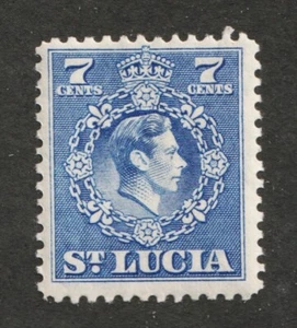 1949 Saint Lucia Sc# 141 - Seven Cents, KGVI. MNH Cv$4 - Picture 1 of 1