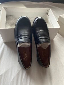 Bonpoint Paris Boys Loafer Leather Black Size 36 $400 - Picture 1 of 5