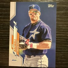 2020 Topps Series 2 Jeff Bagwell Photo Image Variation SP Short Print 686 Astros
