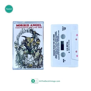 Morbid Angel – Visions From The Live Side Cassette Tape (1990) US Death TESTED - Picture 1 of 2