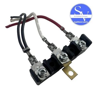 GE Dryer Terminal Block WE04M0525 WE4M525 E219647 - Image 1 of 3