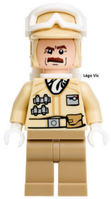 Lego 9509 Star Wars Calendar Calendar Hoth Rebel Trooper Tan 12th j SW0425 new