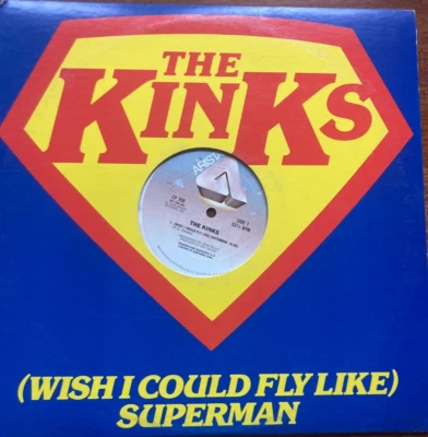 THE KINKS - SUPERMAN/LOW BUDGET 12" Single CP700 Arista Vinyl - Image 1 of 3