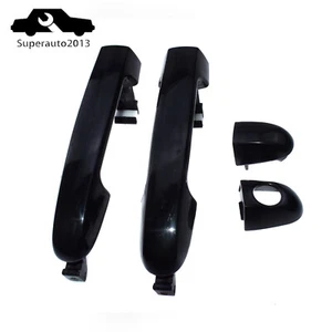 Pair Exterior Door Handles Front Left & Right For Hyundai Elantra 2007-2012 New - Picture 1 of 11