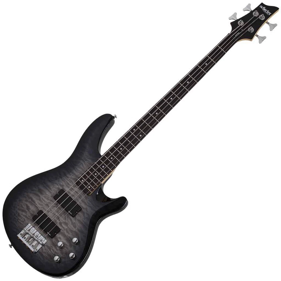 Bajo de 4 cuerdas Schecter C-4 Plus - Charcoal Burst Foto 1 de 1