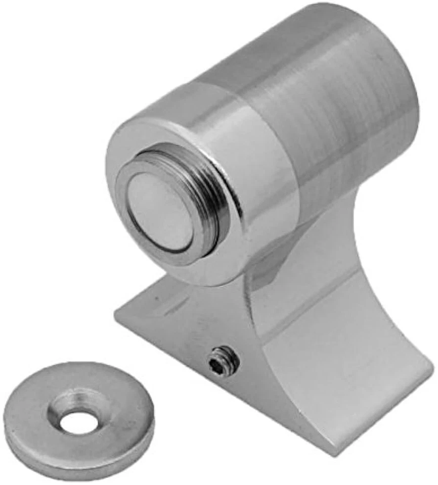 Türfeststeller  Edelstahl Türstopper mit Magnet 30x40 mm Türhalter Anschlag - Bild 1 von 1