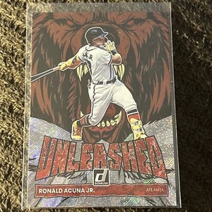 2022 Donruss Ronald Acuna Jr UL-5 UNLEASHED RAPTURE INSERT