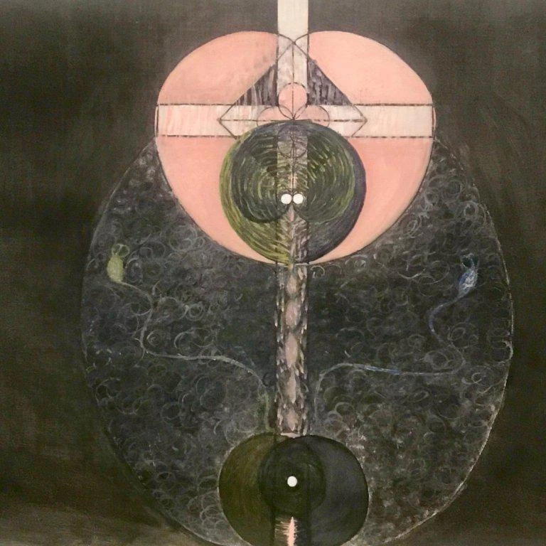 The Buddha Hilma af Klint 1915 Occult Modernism Art Print Archival to Frame - Image 1 of 1