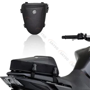 Waterproof Motorcycle Tail Bag Large Capacity Rider Shoulder Bag with Raincover - Picture 1 of 22